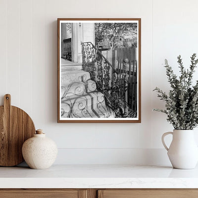 Charleston SC Ironwork Photography, Mid-20th Century