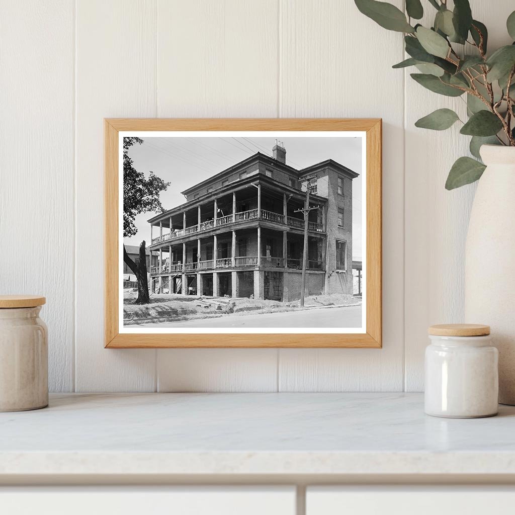 Charleston SC Architecture History 1930s Vintage Photo