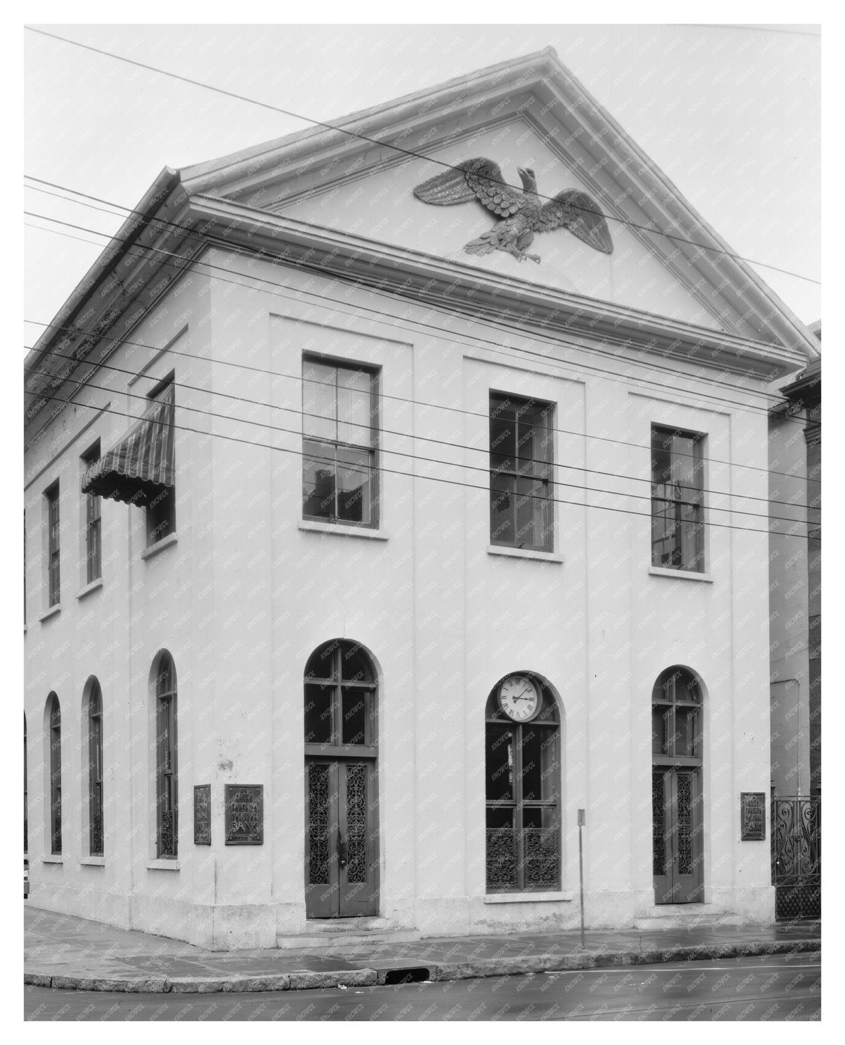 Charleston SC National Bank Photo 1953