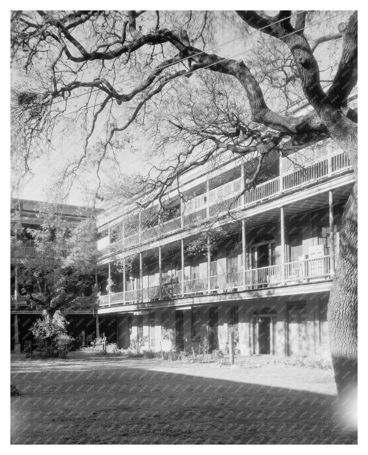 Confederate Orphans Home, Charleston SC, 19th Century Image