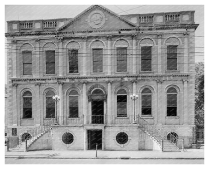 Charleston City Hall, SC - Vintage Photo, 1801
