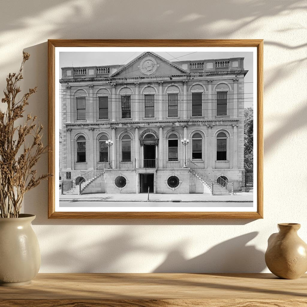 Charleston City Hall, SC - Vintage Photo, 1801