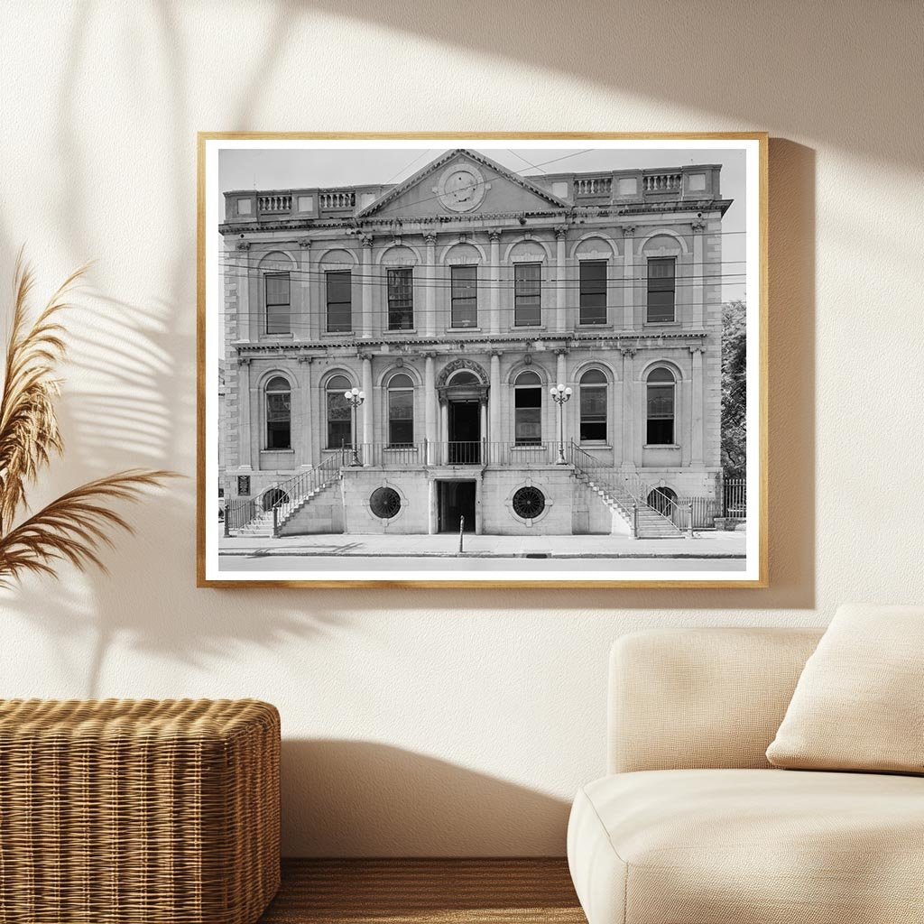 Charleston City Hall, SC - Vintage Photo, 1801