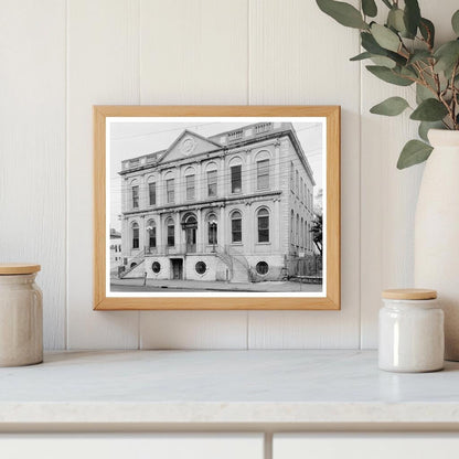 Charleston SC City Hall: Historic Photo from 1801
