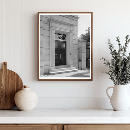 Charleston Gate on Orange St, SC 1900s Vintage Photo