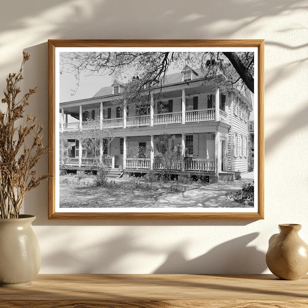 Charleston SC Architecture: Vintage Photo from Early 1900s