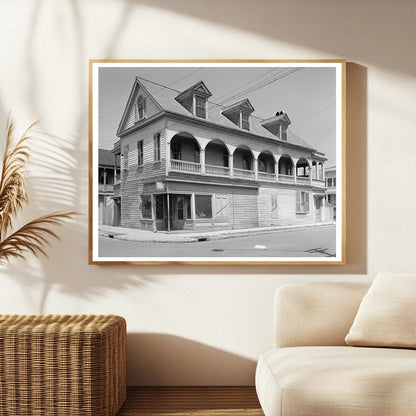 Charleston SC Architecture, Early 20th Century Vintage Photo