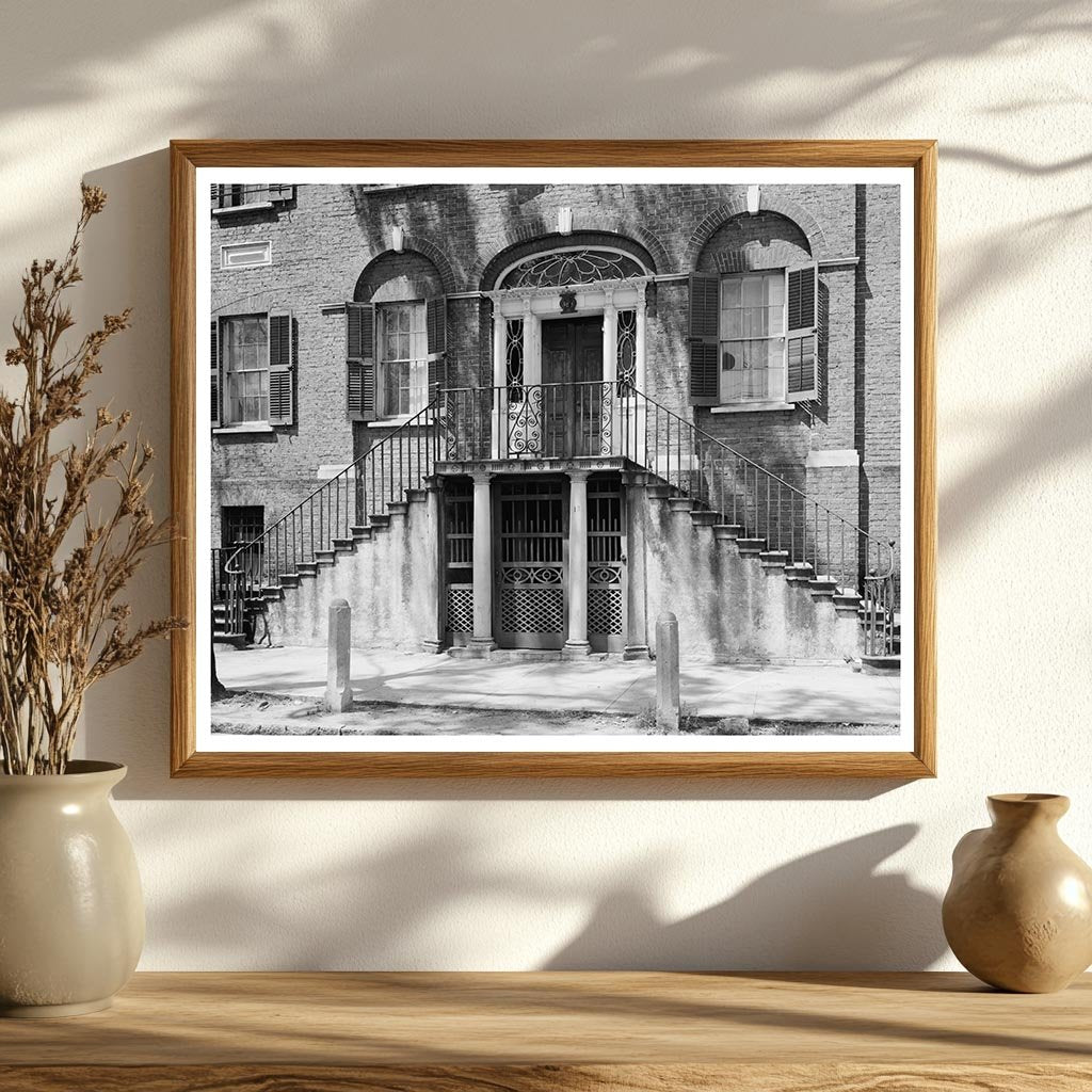 Charleston SC Vintage Architecture Photo 1800