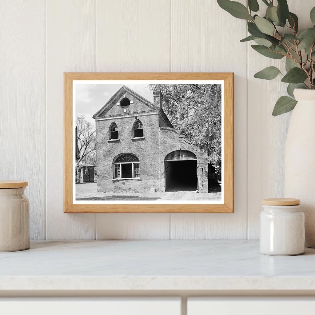 Historic Building in Charleston, SC 1800 - Vintage Photo