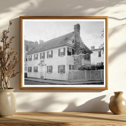 Charleston SC Residential Scene Early 20th Century