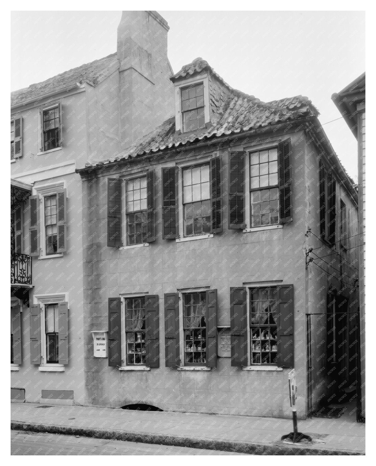 Porgys Shop, Charleston SC, Historic Photo 20th Century