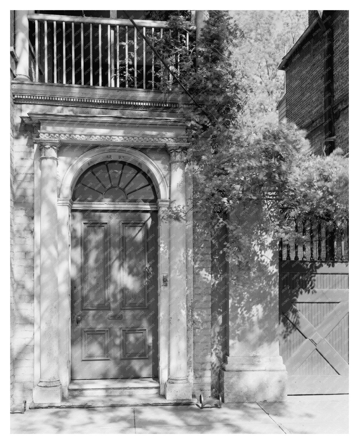 Charleston SC Vintage Architecture Photo Early 20th Century