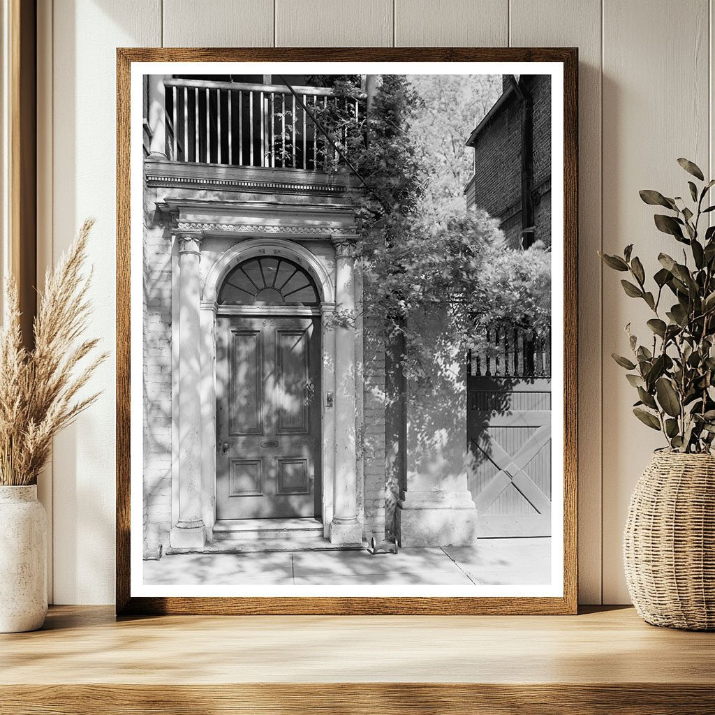 Charleston SC Vintage Architecture Photo Early 20th Century