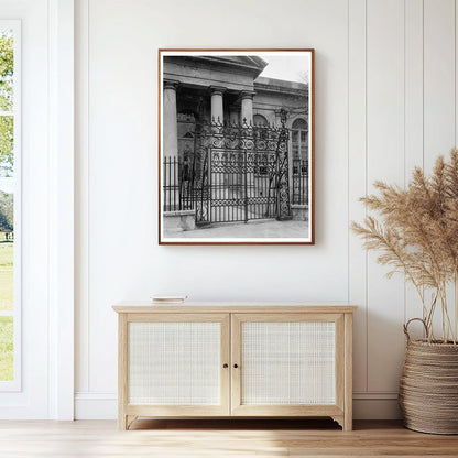 Charleston SC Architecture 1835 Vintage Photo