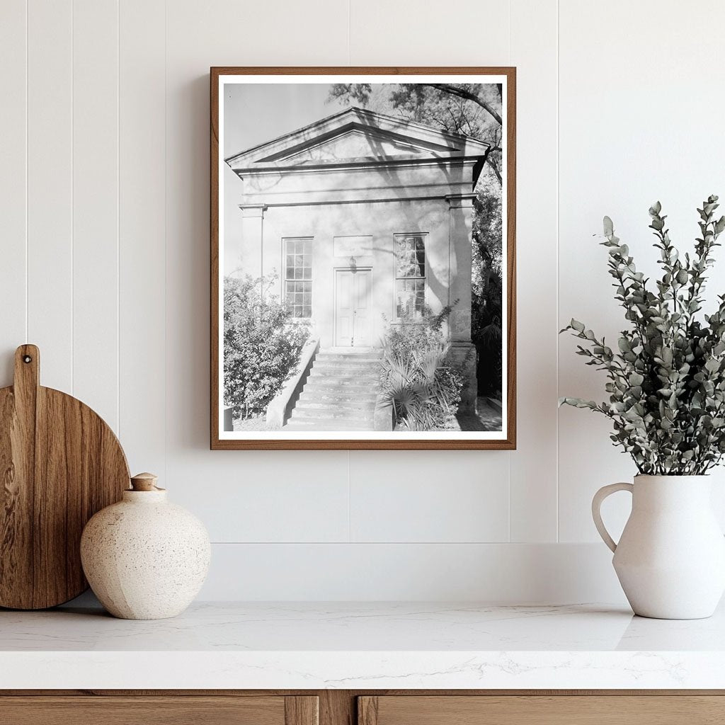 Charleston Episcopal Church Doorway, SC 1835 Photo