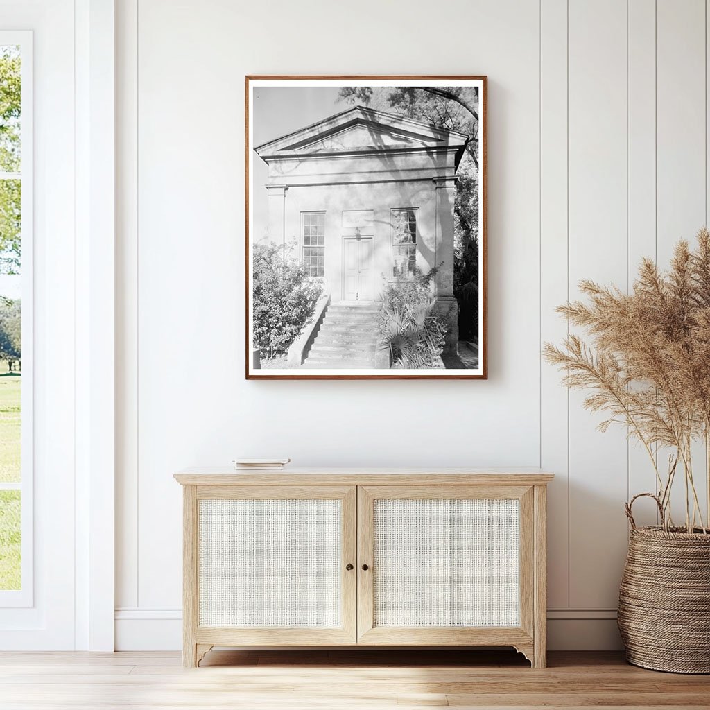 Charleston Episcopal Church Doorway, SC 1835 Photo