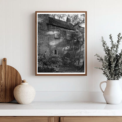 Charleston SC Historic Architecture Photo, Circa 1835