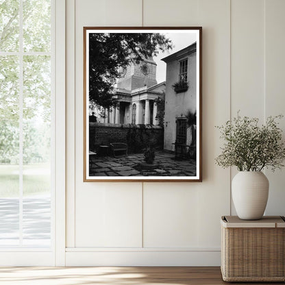 1835 Episcopal Church in Charleston, SC - Vintage Photo