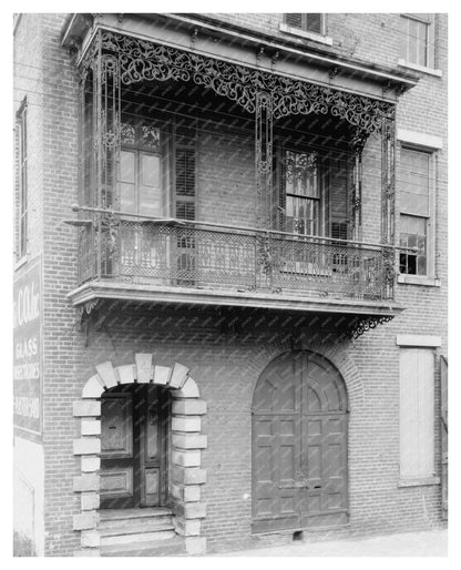 Charleston SC Architecture Details 1900s Vintage Photo