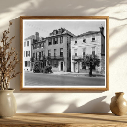 Charleston SC Residential Street Architecture 1900s