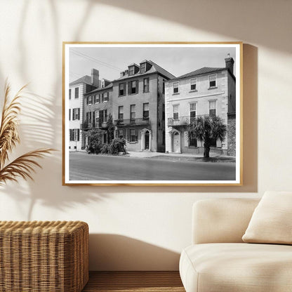Charleston SC Residential Street Architecture 1900s