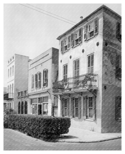 Charleston SC Architecture, 20th Century Vintage Photo