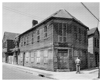 Gov. Aiken House, Charleston SC, 1820 Vintage Photo