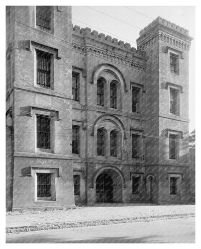 Charleston County Jail Photo, South Carolina, 1900s