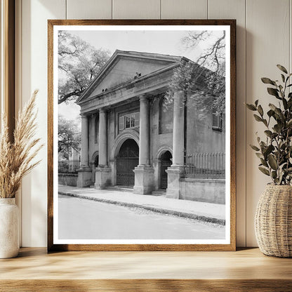 Historic Charleston College Image, SC 1828-1852