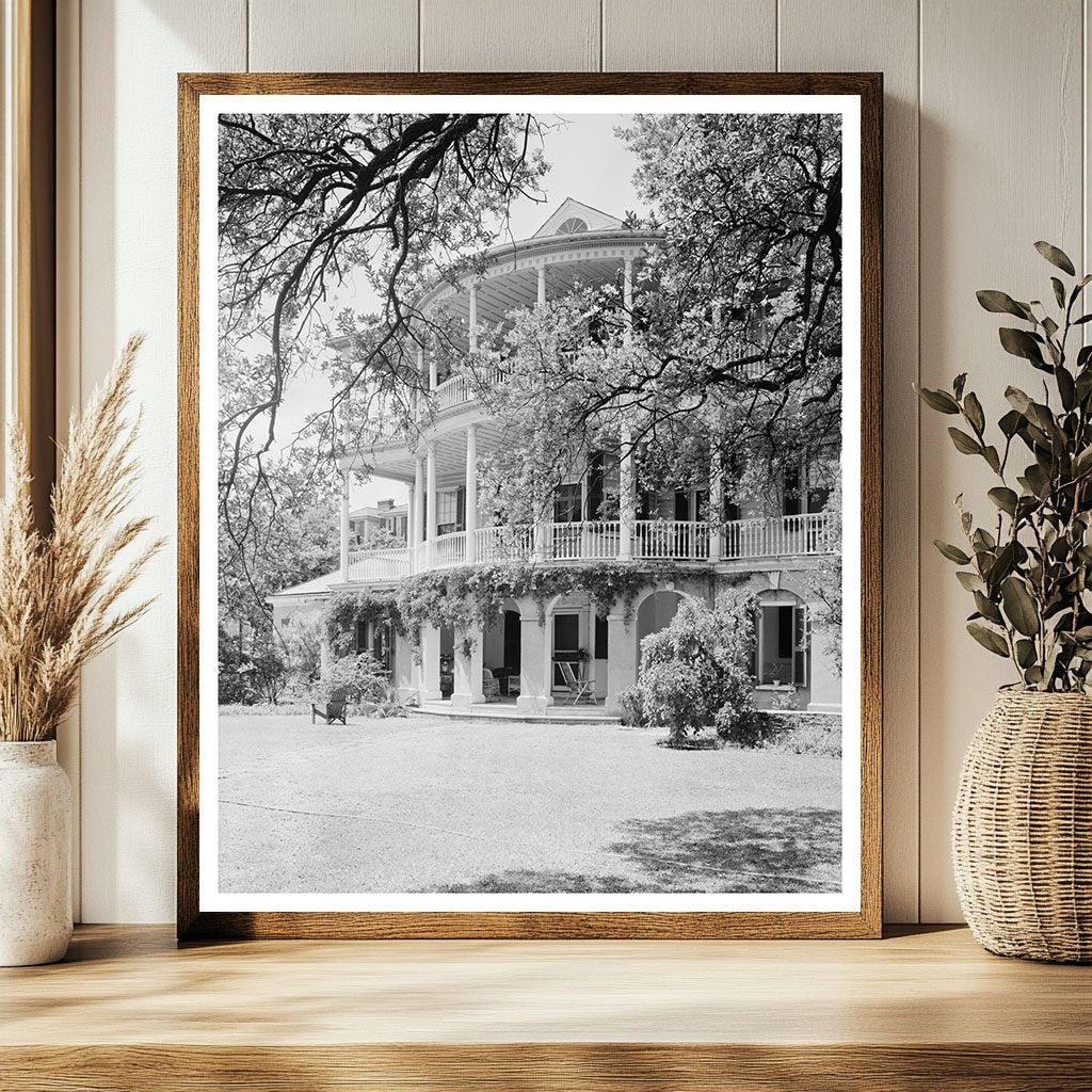 Wm. Drayton House, Charleston SC, 1820-1822 Vintage Photo