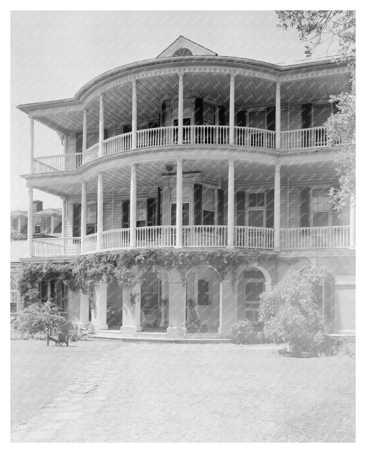 Wm. Drayton House, Charleston SC, 1820-22 Historic Photo