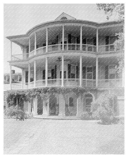 Wm. Drayton House, Charleston SC, 1820-22 Historic Photo