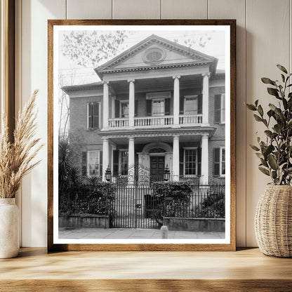 Miles Brewton House, Charleston SC, 1765 Historic Photo