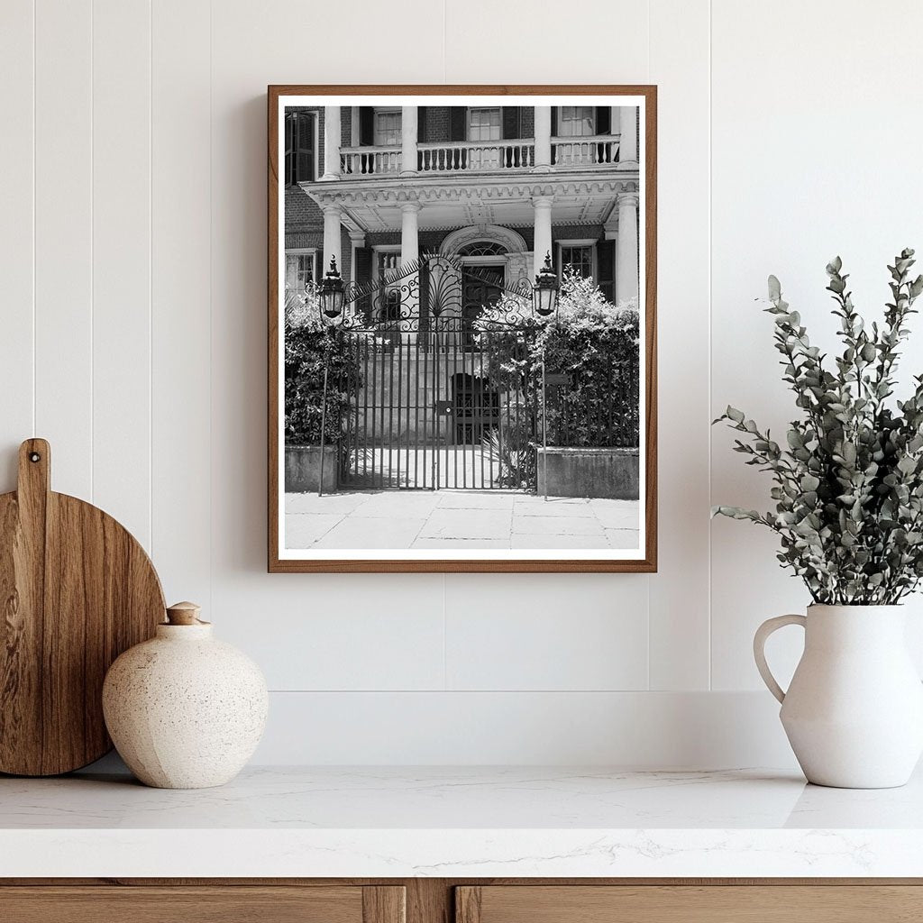 Miles Brewton House, Charleston SC, 1765 Historical Photo