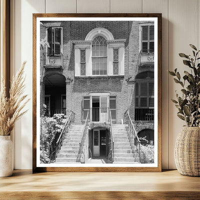 Miles Brewton House, Charleston SC, 1765 History Photo
