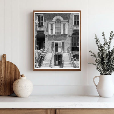 Miles Brewton House, Charleston SC, 1765 History Photo
