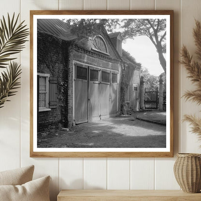 Francis Simmons House, Charleston SC, 1786 Vintage Photo