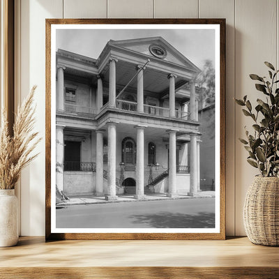 Historic Building in Charleston, SC, 1804 Photo Archive