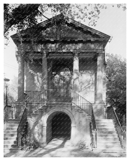 Charleston SC Architecture Photograph, 20th Century