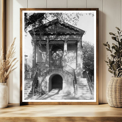 Charleston SC Architecture Photograph, 20th Century
