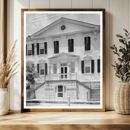 William Gibbes House, Charleston SC, 1789 Vintage Photo