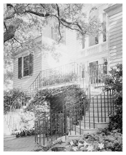 William Gibbes House, Charleston SC, 1789 Historic Photo