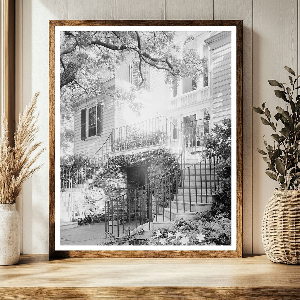 William Gibbes House, Charleston SC, 1789 Historic Photo