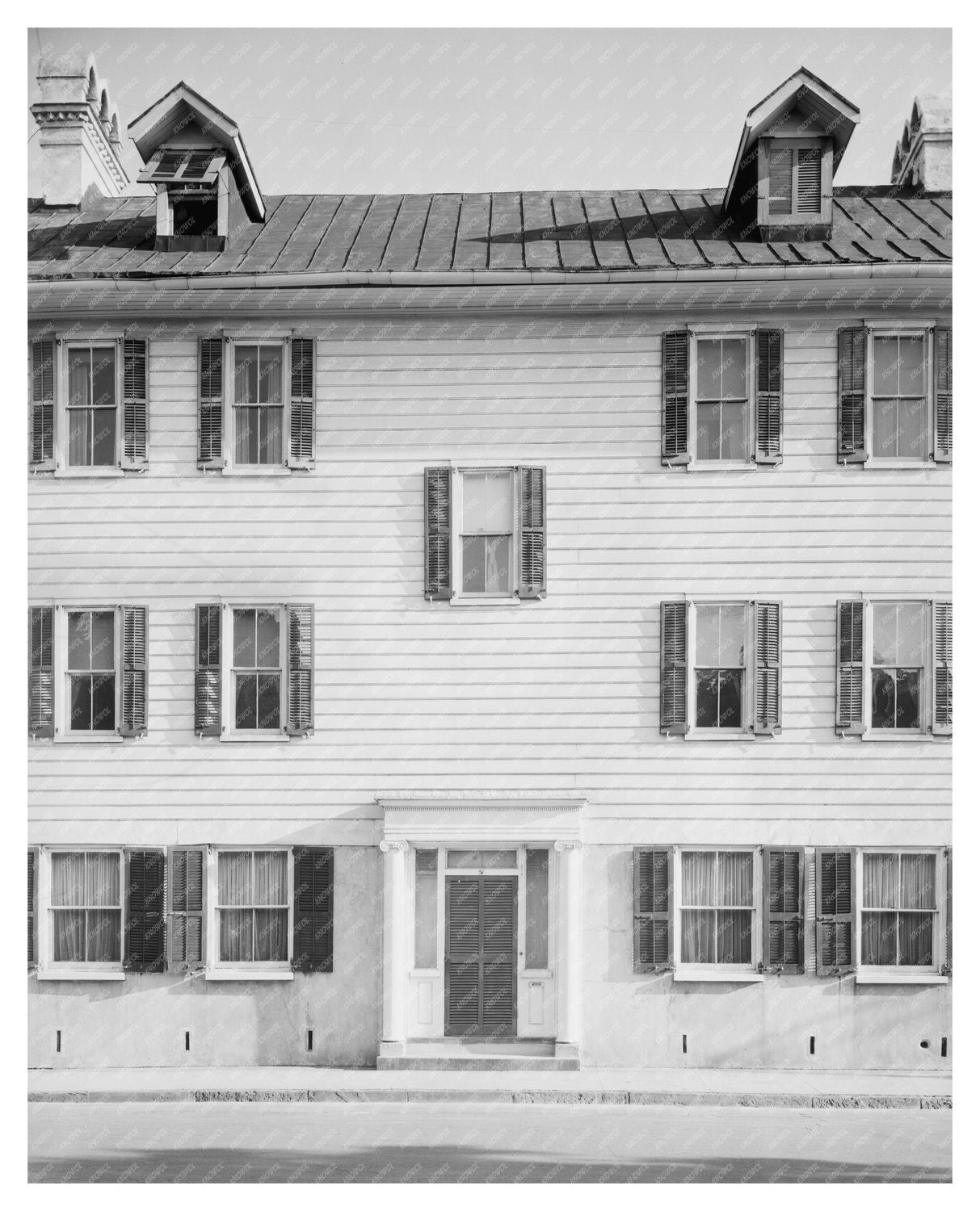 James W. Wilkerson House, Charleston SC, 1953 Photo
