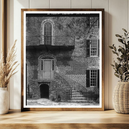 Charleston SC Architecture Study 20th Century Photo