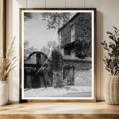 Charleston SC Iron Gate Vintage Photo 1864-1952