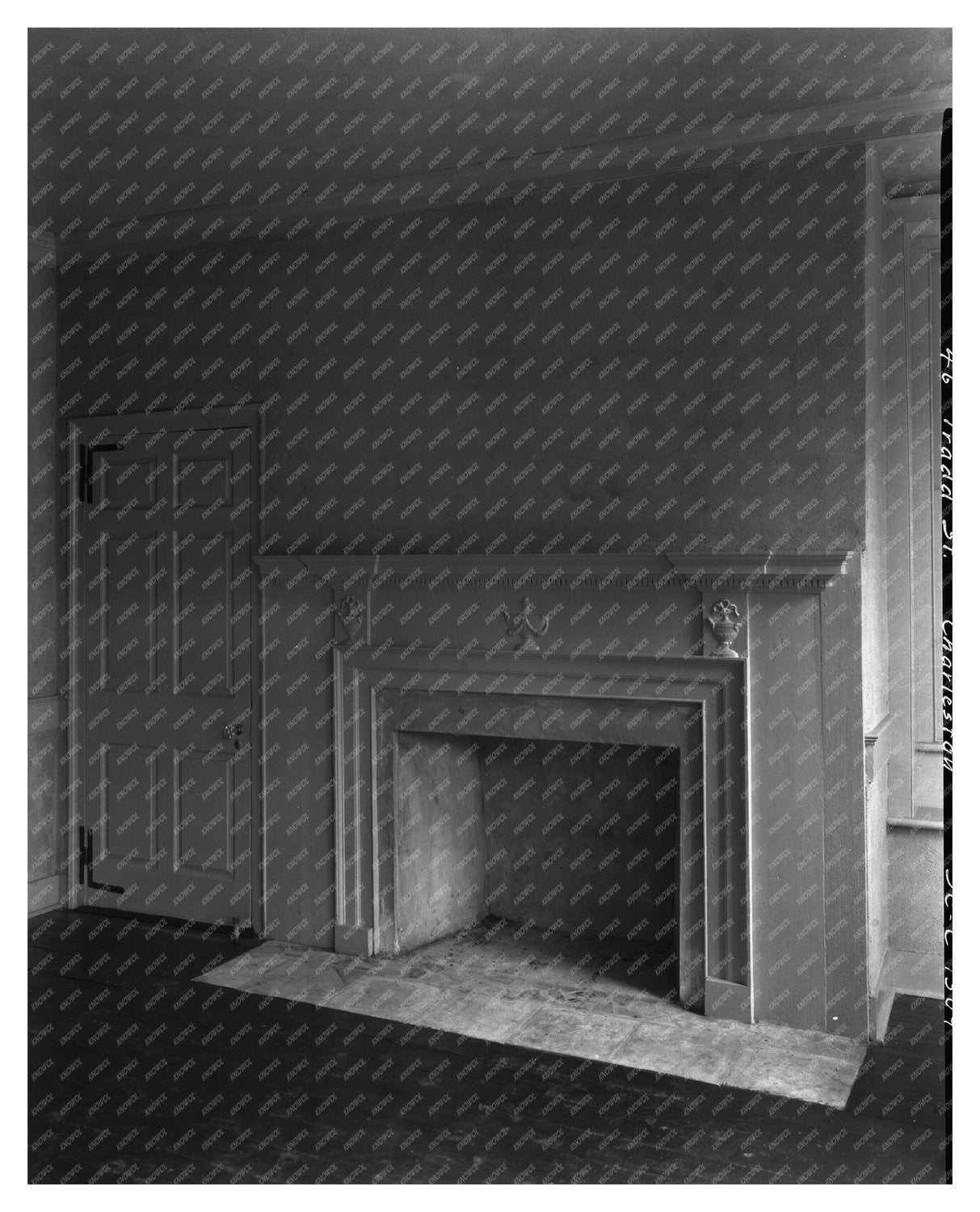 Historic Building Interior, Charleston SC, Early 20th Centur