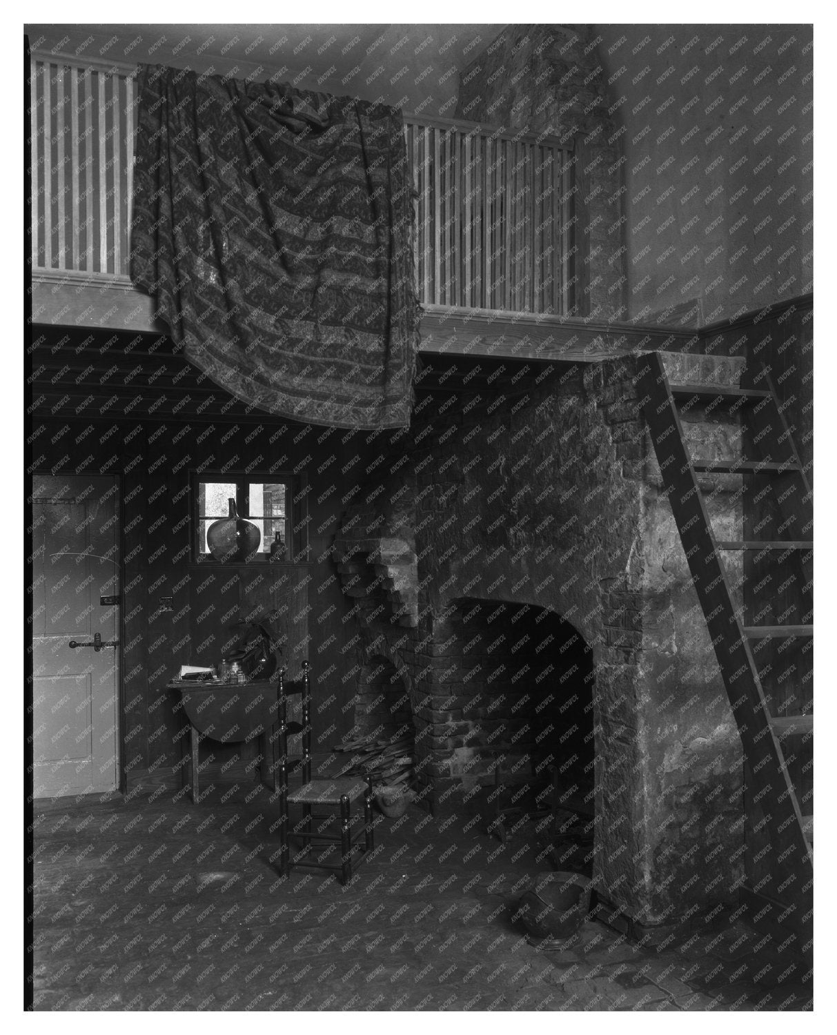 Charleston Interior, SC 20th Century Vintage Photograph