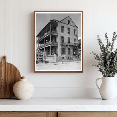 Charleston SC Urban Life Photo 1900s