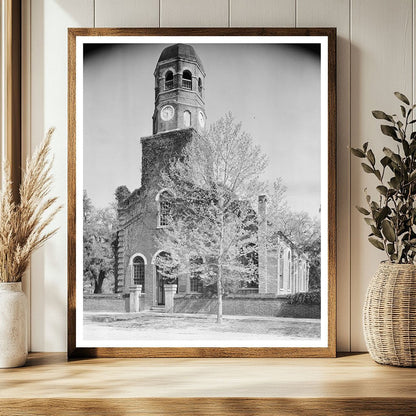 Historic Clock Tower, Georgetown SC, 1953